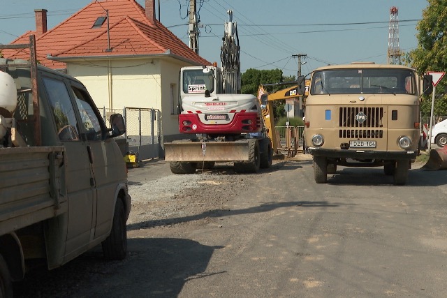 Korszerstik a zalaegerszegi Perlaki utct