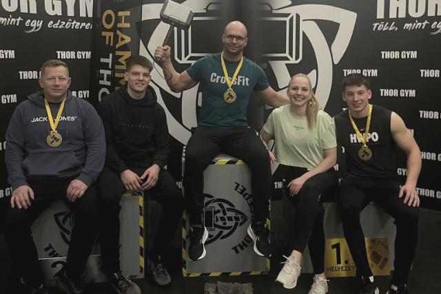 Zalaegerszegi sikerek a Hammer of Thor funkcionlis fitneszversenyen