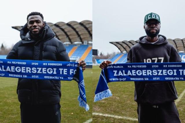 Két új érkező a ZTE FC-nél: Anderson Esiti és Owusu Kwabena csatlakozik a csapathoz Két új érkező a ZTE FC-nél: Anderson Esiti és Owusu Kwabena csatlakozik a csapathoz