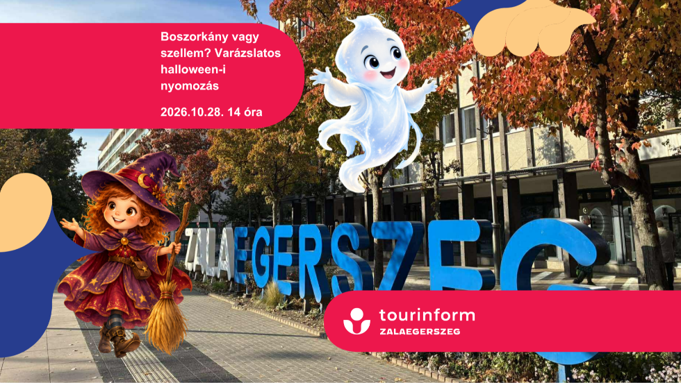 Boszorkány vagy szellem? Varázslatos halloweeni nyomozás Zalaegerszegen Boszorkány vagy szellem? Varázslatos halloweeni nyomozás Zalaegerszegen