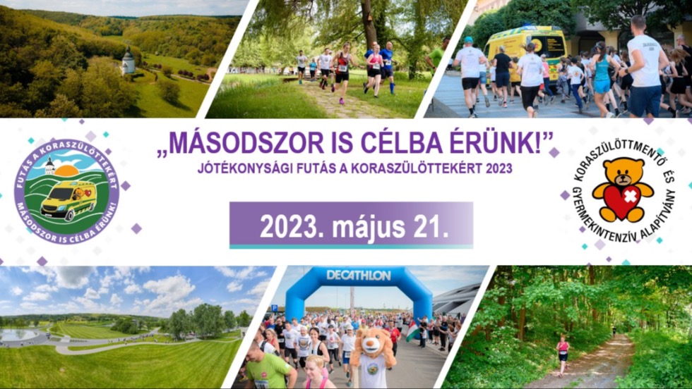 „Másodszor is célba érünk!” – Vasárnap Zalaegerszegről rajtol a jótékonysági futás a koraszülöttekért „Másodszor is célba érünk!” – Vasárnap Zalaegerszegről rajtol a jótékonysági futás a koraszülöttekért