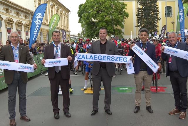 Zalaegerszegrl rajtolt a Tour de Hongrie msodik szakasza