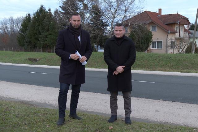 Megújult a Malom utca Megújult a Malom utca