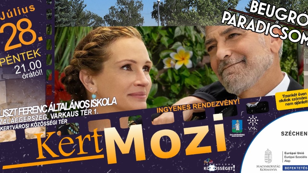 Kertmozi, idén nyáron másodszor is! Kertmozi, idén nyáron másodszor is!