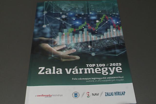 Zala gazdas�ga a TOP 100 t�kr�ben – 2025