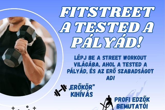FITSTREET – közösségi sportprogram Zalaegerszegen
FITSTREET – közösségi sportprogram Zalaegerszegen