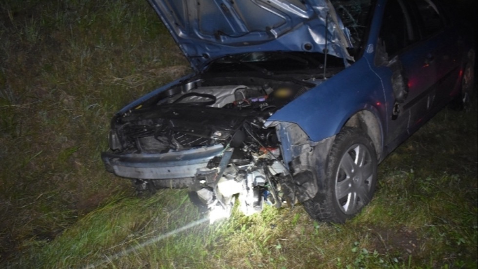 Több jelzőtáblát is kidöntött az ittas sofőr Egervárnál Több jelzőtáblát is kidöntött az ittas sofőr Egervárnál