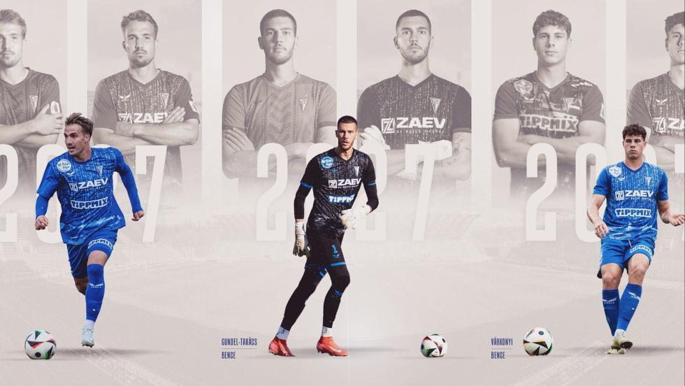 Három kulcsemberével hosszabbított a ZTE FC
Három kulcsemberével hosszabbított a ZTE FC