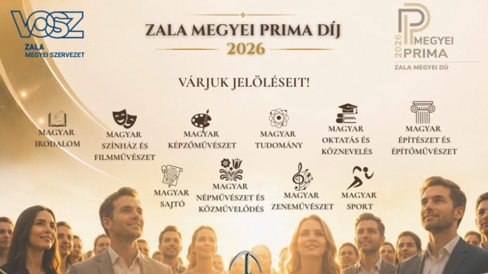Zala Megyei Prima D�j – Kik legyenek az idei jel�ltek?
