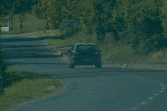50 km/h helyett 134km/h-val sz�guldott egy aut�s Zal�ban