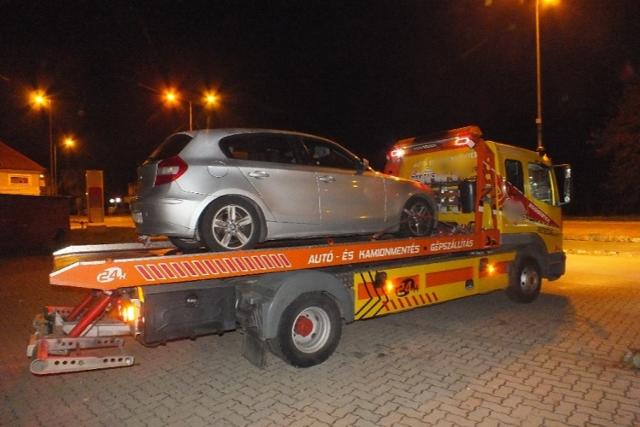 A V�DA-rendszer seg�ts�g�vel tal�ltak meg egy k�r�z�tt aut�t Zal�ban