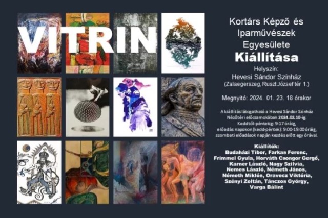 A Vitrin egyeslet zalaegerszegi killtsa