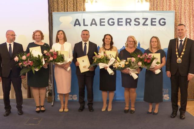Ünnepelt a város – rangos elismeréseket adtak át Ünnepelt a város – rangos elismeréseket adtak át