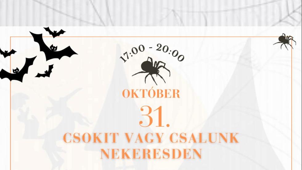 Csokit vagy csalunk Nekeresden Csokit vagy csalunk Nekeresden