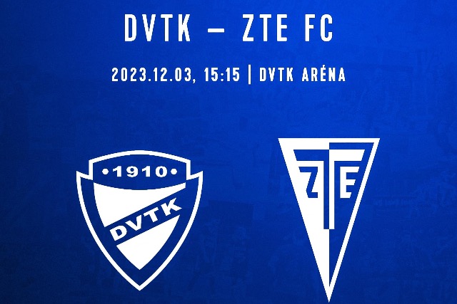 A DVTK ellen, idegenben folytatja a ZTE FC 