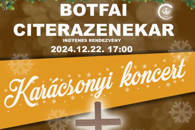 A Botfai Citerazenekar karácsonyi koncertje A Botfai Citerazenekar karácsonyi koncertje