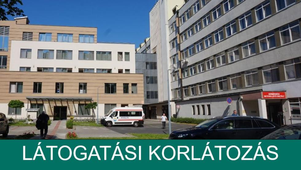 Szigorított látogatási rend a Zala Vármegyei Szent Rafael Kórházban Szigorított látogatási rend a Zala Vármegyei Szent Rafael Kórházban