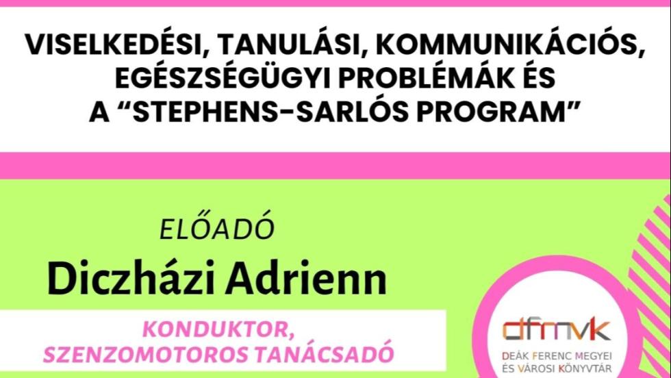 Előadás a viselkedési, tanulási, kommunikációs és egészségügyi problémák kezeléséről Előadás a viselkedési, tanulási, kommunikációs és egészségügyi problémák kezeléséről
