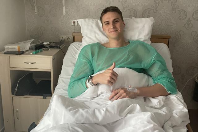 Sikeres műtéten esett át Sitku Márton Sikeres műtéten esett át Sitku Márton