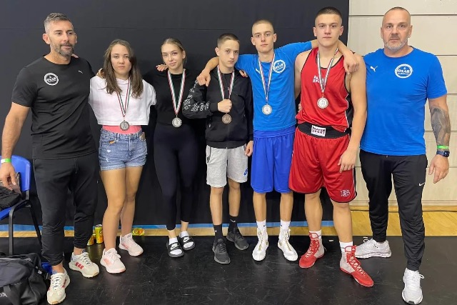 Öt dobogós helyezést szereztek Nyíregyházán a zalaegerszegi Boxart Box Klub versenyzői