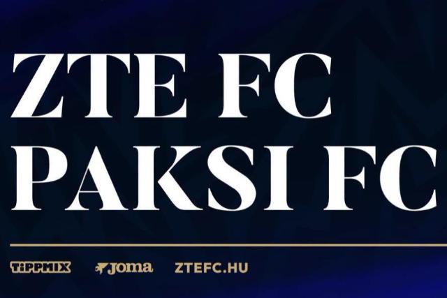 �gy v�ltozik a ZTE FC – Paksi FC m�rk�z�s id�pontja