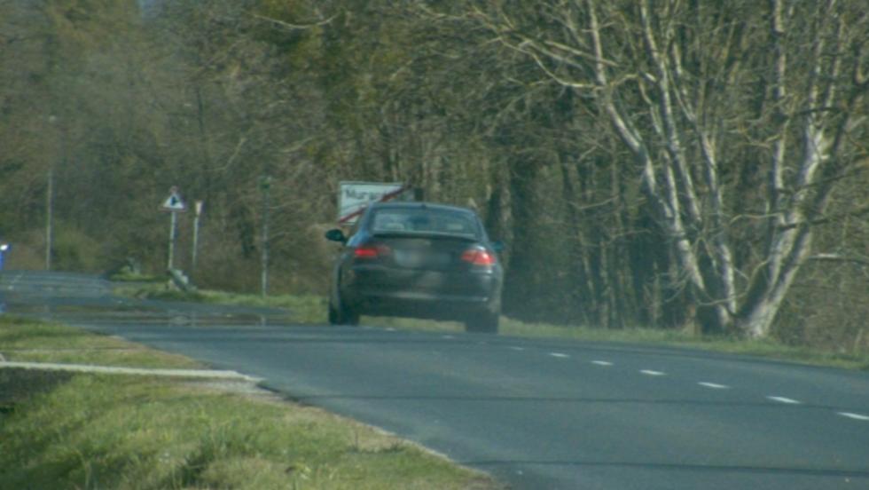 rlt temp: 50 helyett 129 km/h-val repesztett egy auts Zalban
