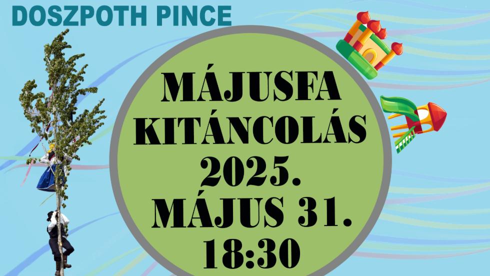Májusfa-kitáncolás Botfán Májusfa-kitáncolás Botfán