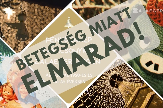 Elmarad a Fenyőünnep karácsonykor Zalaegerszegen című adventi séta Elmarad a Fenyőünnep karácsonykor Zalaegerszegen című adventi séta