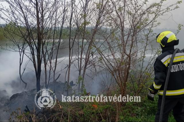 Szabadt�ri t�z Zalaegerszeg p�zvai v�rosr�sz�ben