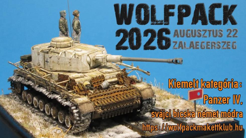 XXII. Wolfpack Makettverseny és Kiállítás Zalaegerszegen
XXII. Wolfpack Makettverseny és Kiállítás Zalaegerszegen