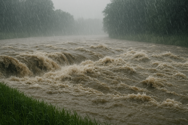 Rekordközeli árhullámokat hozhat az augusztusi csapadék Rekordközeli árhullámokat hozhat az augusztusi csapadék