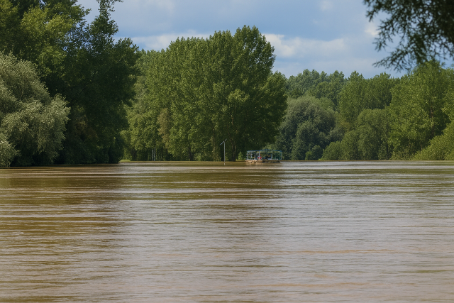A gátakat megerősítve várják a Dráva tetőzését Drávaszabolcs térségében A gátakat megerősítve várják a Dráva tetőzését Drávaszabolcs térségében
