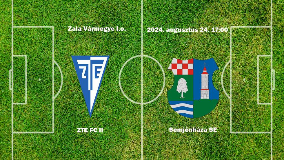 Hazai pályán játszik a ZTE FC II Hazai pályán játszik a ZTE FC II