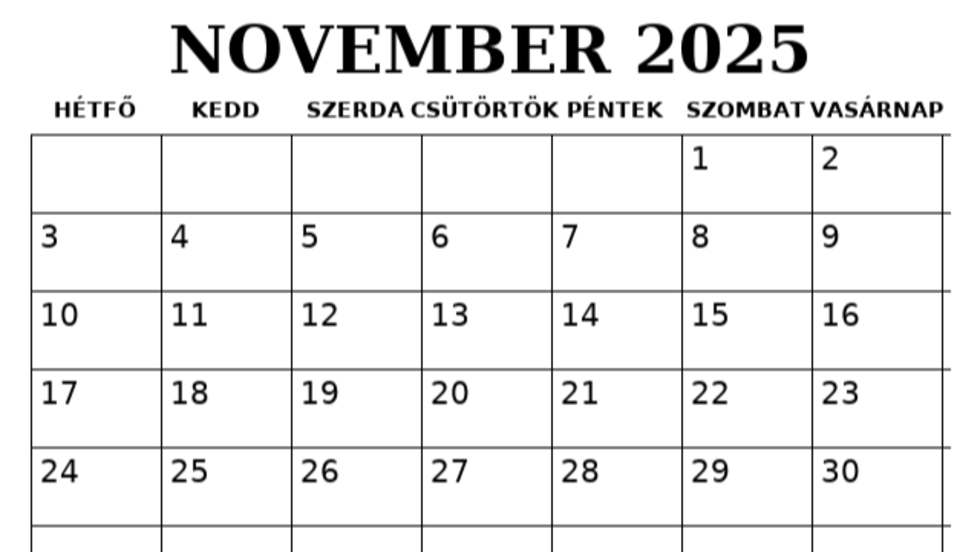 Mutatjuk, mi minden vltozik novemberben