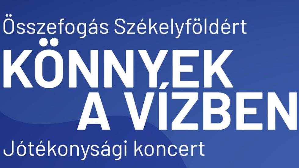Szeptemberben lesz a „Könnyek a vízben” segélykoncert, az adományozás tovább folytatódik Szeptemberben lesz a „Könnyek a vízben” segélykoncert, az adományozás tovább folytatódik