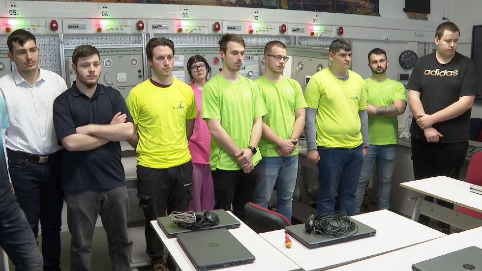 EuroSkills válogatóversenyt rendeztek a Széchenyi-technikumban EuroSkills válogatóversenyt rendeztek a Széchenyi-technikumban