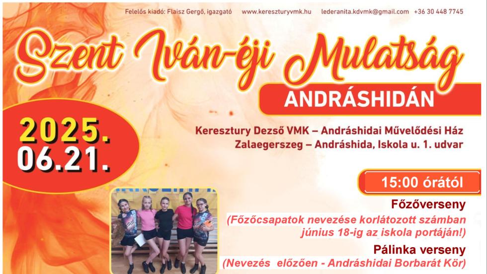Szent Iván-éji Mulatság Andráshidán Szent Iván-éji Mulatság Andráshidán
