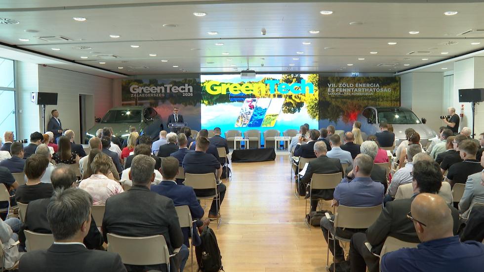 Elkezdődött a kétnapos GreenTech szakmai konferencia Elkezdődött a kétnapos GreenTech szakmai konferencia