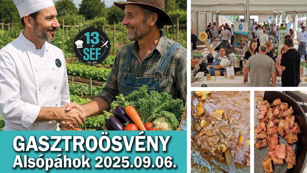 13 SÉF Gasztroösvény Alsópáhokon! (x) 13 SÉF Gasztroösvény Alsópáhokon! (x)
