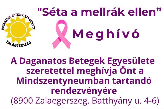 S�ta a mellr�k ellen – figyelemfelh�v� rendezv�ny Zalaegerszegen
