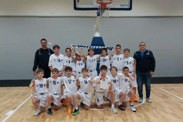 Orsz�gos 10. helyen z�rt a Zalaker�mia ZTE KK U11/A csapata
