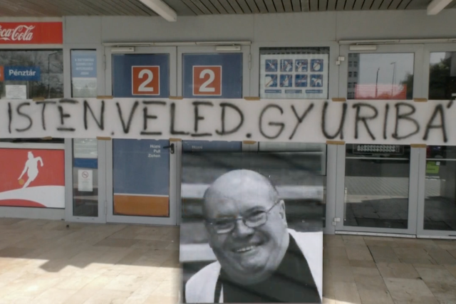 Gyertyagyújtással emlékeztek Tihanyi Györgyre Zalaegerszegen Gyertyagyújtással emlékeztek Tihanyi Györgyre Zalaegerszegen