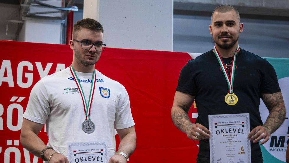 Orszgos bajnoki ezst s abszolt gyzelem Somkereki Patriktl
