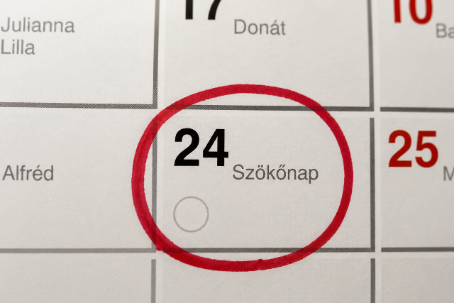 Ez�rt nincs a mai napon senkinek n�vnapja