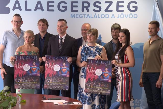 Filmzenei koncertet tartanak július 5-én Zalaegerszegen Filmzenei koncertet tartanak július 5-én Zalaegerszegen