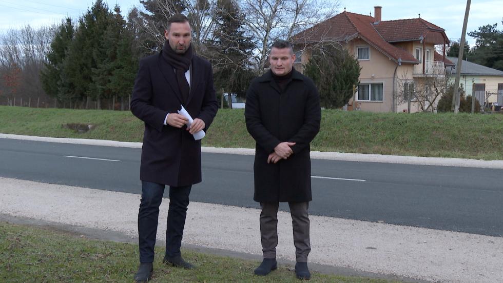 Megújult a Malom utca Megújult a Malom utca