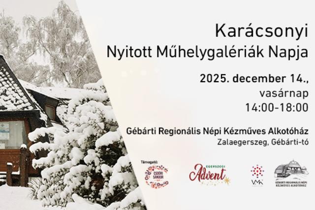 Karcsonyi Nyitott Mhelygalrik Napja