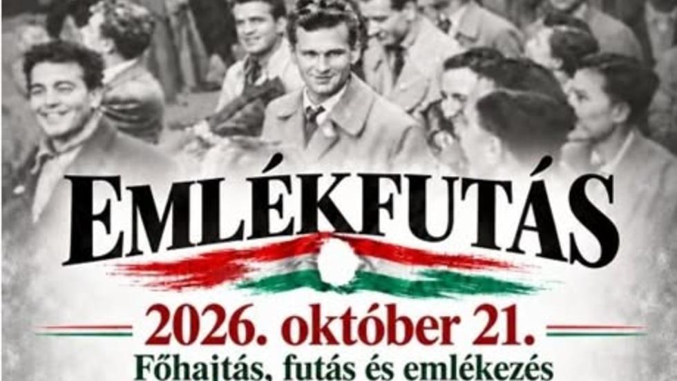 5600 m�teres eml�kfut�ssal tisztelegnek 1956 h�sei el�tt Zalaegerszegen