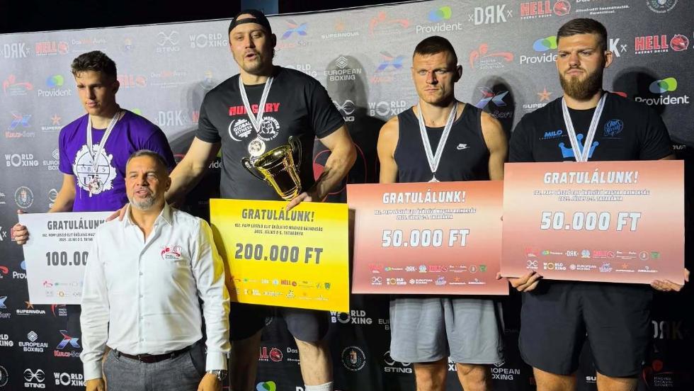 Kovács Márk bronzérmes lett Tatabányán
Kovács Márk bronzérmes lett Tatabányán