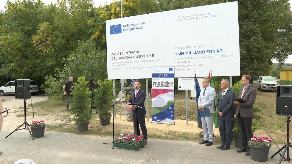 Megkezdték a zalaszentiváni deltavágány kivitelezését Megkezdték a zalaszentiváni deltavágány kivitelezését